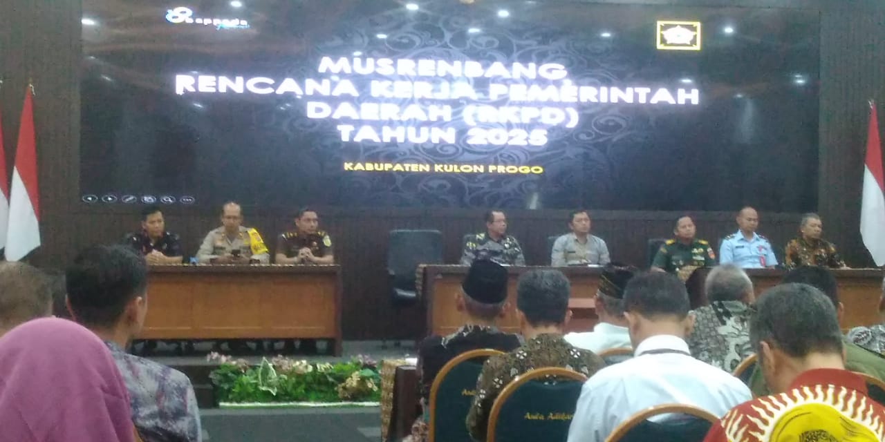 Musrenbang RKPD Kabupaten Kulon Progo Tahun 2025